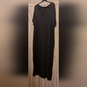 Lane Bryant Classic Black Maxi Skirt